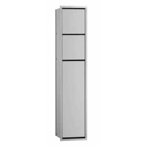 Emco Asis 150 toiletmodule inbouw chroom/wit SW112346