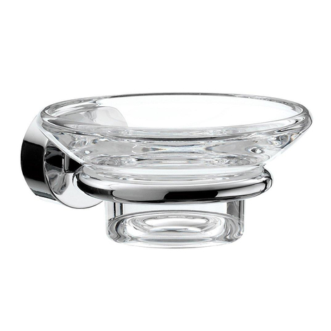 Emco Rondo 2 porte-savon avec coupelle à savon chrome 0630508