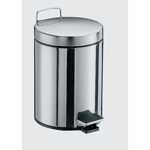 Emco System 2 poubelle ronde en acier inoxydable GA68402