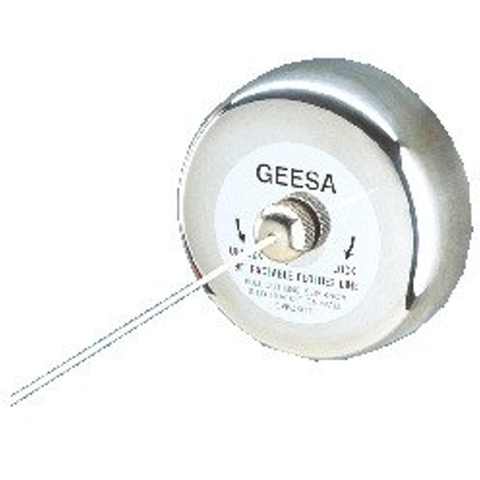 Geesa Hotel Corde à linge 235cm chrome GA39902