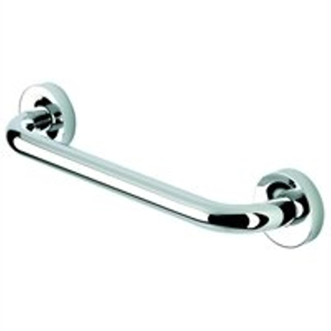 Geesa Luna barre d'appui de baignoire 30cm épaisseur de tube 2.4cm chrome 0653284