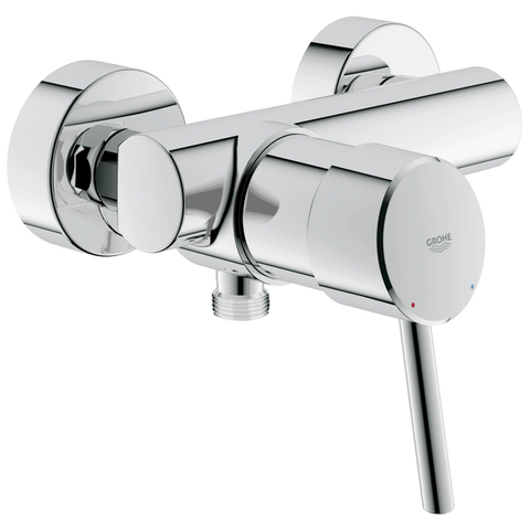 GROHE Concetto mitigeur de douche avec raccords chrome 0442180