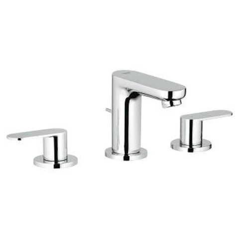 GROHE Eurosmart Cosmopolitan Robinet de lavabo 3 trous pour robinetterie chrome 0437346