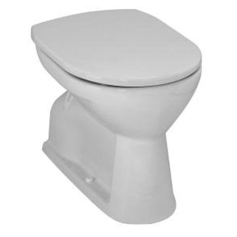 Laufen Pro WC au sol 54,5x36x40cm à évacuation plate sortie au sol SV 2 x 2 trous de vis céramique blanc 0080975