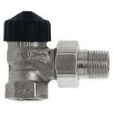 Heimeier Robinet thermostatique de radiateur 1/2 coudé Kvs 1,35 m3 h 7500904