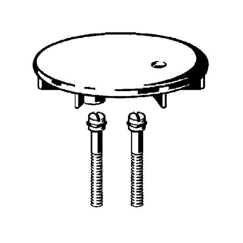 Viega Tempoplex set de recouvrement pour Tempoplex avec vis chrome GA54719
