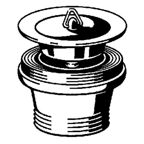 Viega Project bouchon simplex pour évier 1 1/2x70 chrome GA75474