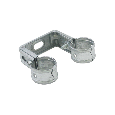 Walraven Duplo collier galvanisé 15 mm entraxe 60 mm galvanisé GA91437