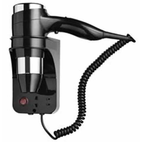 Geesa Hairdryer sèche-cheveux 3 réglages noir/chrome 0653532