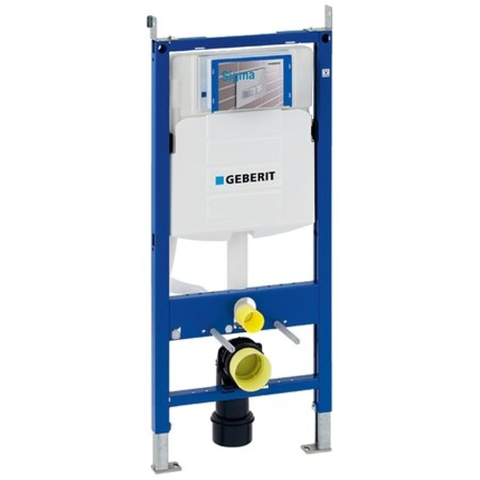 Geberit Duofix Element - voor wand wc - 112cm - met Sigma inbouwreservoir - 12cm UP320 - wit 0700142