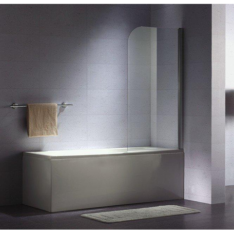 Royal Plaza Konya Pare-bains battant 75x140cm avec profilé chrome et verre clair Clean Coating GA10835