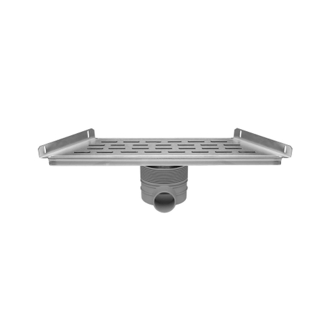 Easy Drain Multi Trapezium 300 caniveau de douche avec sortie latérale 48,5cm 50mm inox 2301182