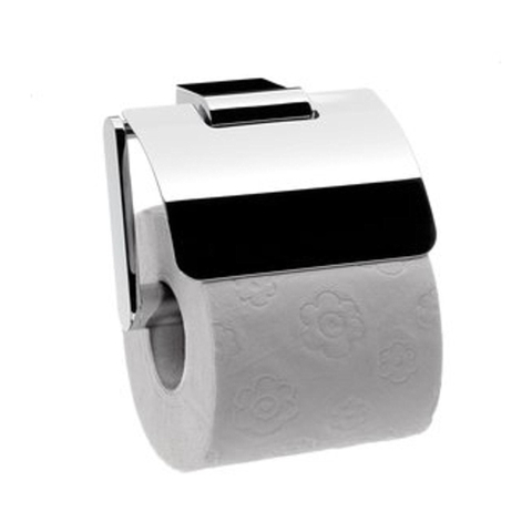 Emco System 2 porte-rouleau de papier toilette avec couvercle chrome SW115507