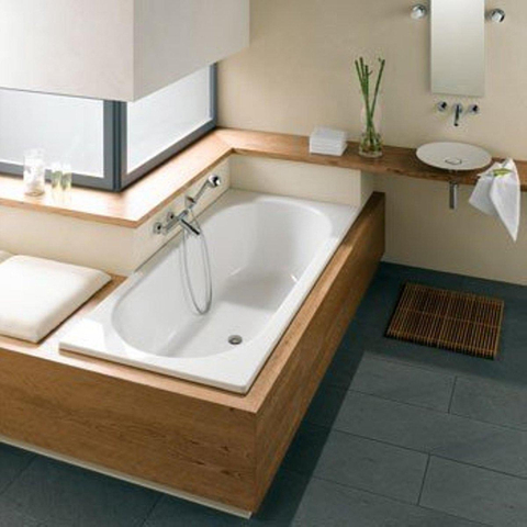 Bette Starlet baignoire tôle d'acier rectangulaire 170x75x42cm blanc 0341248