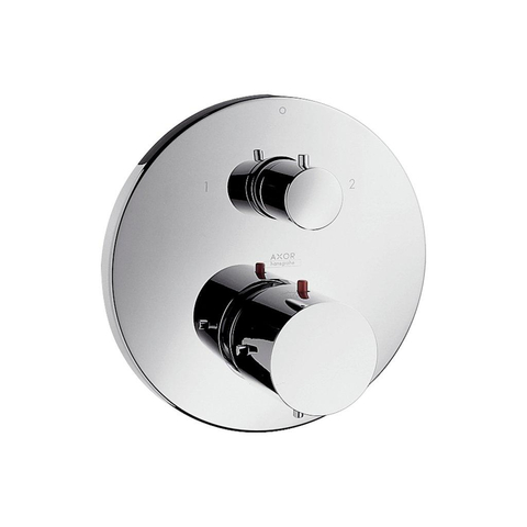 AXOR Starck jeu de finition pour mitigeur thermostatique encastré avec robinet d'arrêt avec inverseur 0459208