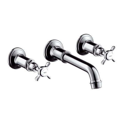 AXOR Montreux robinet de lavabo mural Nickel brossé GA65337