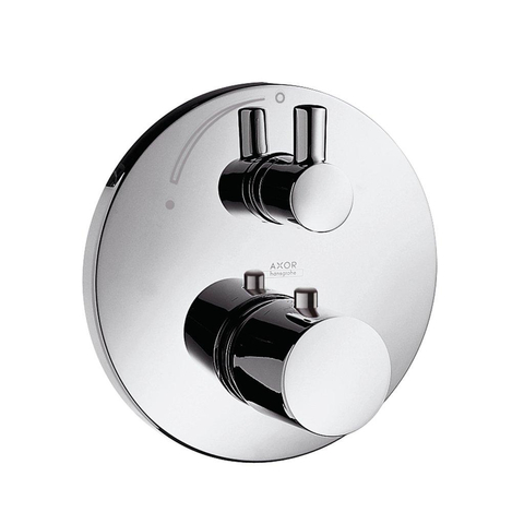Axor Uno Set de finition pour robinet thermostatique encastré avec robinet d'arrêt 0457124