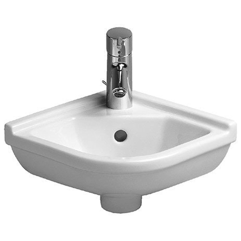 Duravit Starck 3 Hoekfontein - 43x38.5cm - wit 0313777
