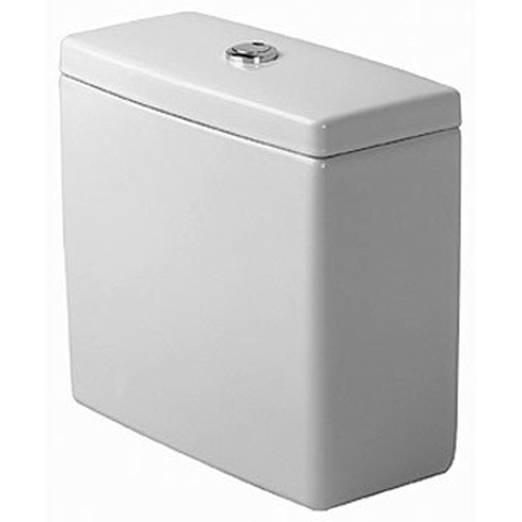 Duravit Starck 3 réservoir WC - 39x18.5x36.5cm - raccord latéral - blanc 0314250