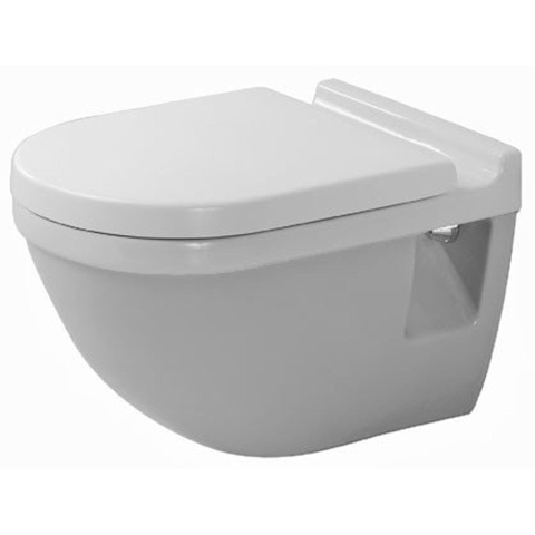 Duravit Starck 3 WC suspendu – double chasse 4,5/3 litres – profondeur 54 cm – blanc brillant 0314714