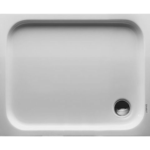 Duravit D-code Douchebak - 100x90x8.5cm - glans wit 0295841
