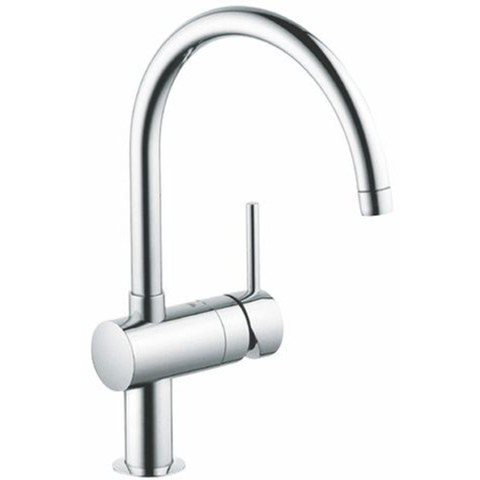 GROHE Minta Mitigeur de cuisine - haut - bec rond pivotant - chrome 0442461