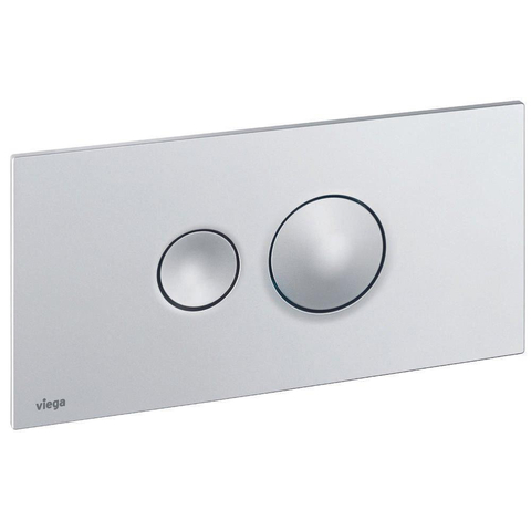 Viega Visign for style 10 plaque de commande chrome mat élégant GA84213