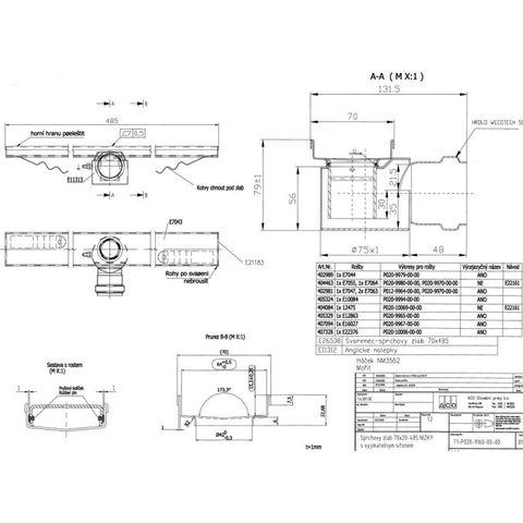 Aco Showerdrain Douchegoot - OUTLETSTORE STORE30558