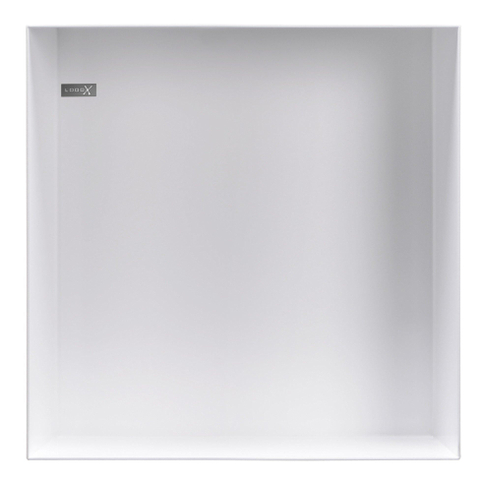 Looox Box in opbouwnis 30x30cm wit TWEEDEKANS OUT7318