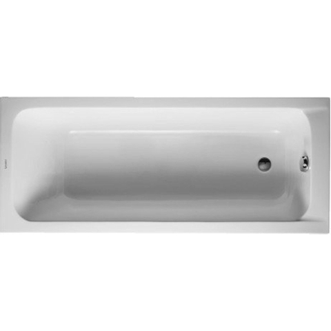 Duravit D-code Bad acryl rechthoekig - 170x70x40cm - glans wit 0297513