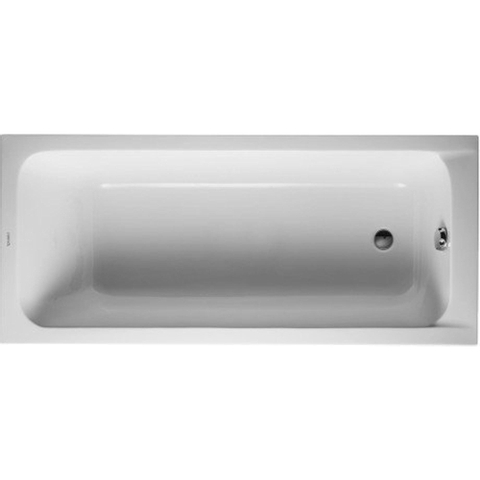 Duravit D-code Bad acryl rechthoekig - 170x75x40cm - glans wit 0297515