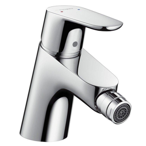 Hansgrohe Focus Eengreeps bidetmengkraan - met trekwaste - hoogglans chroom 0450762