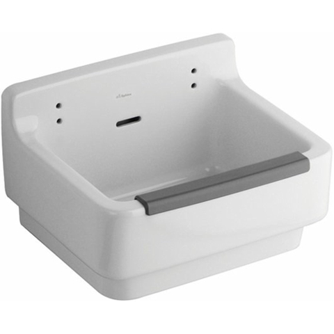 Geberit 300 Basic 300 - uitgietbak - 61x46cm - met overloop - wit SW417438