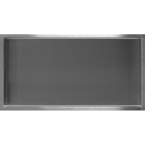 Looox BoX niche - 60x30x7cm - encastrée - Inox 2330625