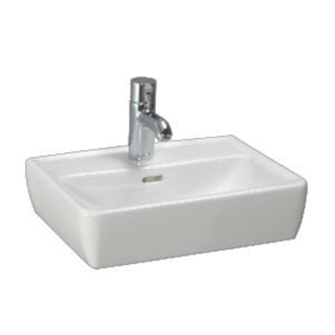 Laufen Pro A vasque à poser 45x34x14.5cm 1 trou de robinet avec trop-plein céramique blanc GA69854
