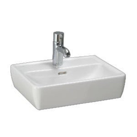 Laufen Pro A vasque à poser 45x34x14.5cm 1 trou de robinet avec trop-plein céramique blanc GA69854