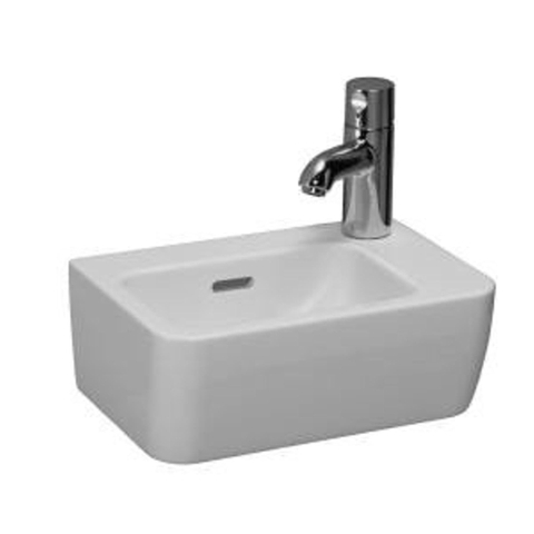 Laufen Pro A lave-mains 36x25x16,5cm 1 trou de robinet à droite avec trop-plein céramique blanc 0081218