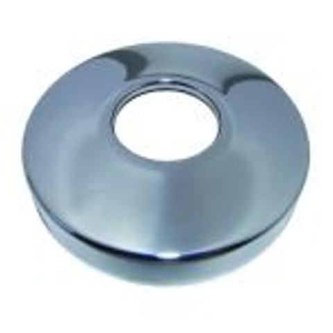 De Beer schroefrozet 3/4 15mm hoog 80mm buiten p/paar messing verchroomd 3430017