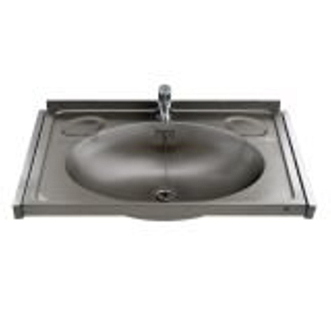 Intersan Sanilav gouttière de lavage 120cm sans conduites sans robinets inox 304 GA32546