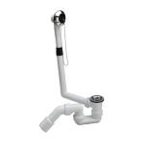 Viega Citaplex garniture de vidage et de trop-plein pour baignoire à fermeture clic-clac laiton Chrome GA92327