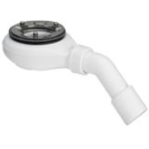 Viega Duoplex bonde de receveur de douche complète avec tube de trop-plein extensible pour receveur de douche avec trou 52mm chrome 0510521