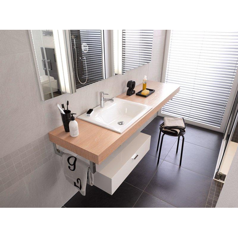 Bette Lux Baignoire Rectangulaire 180x80cm Duo Blanc SW60506