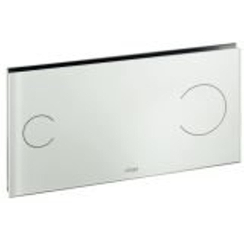 Viega Visign for more plaque de commande blanc verre-blanc trafic SW98280