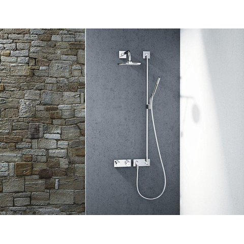 Hansa Stilo staafhanddouche - 1 stand - chroom GA98163