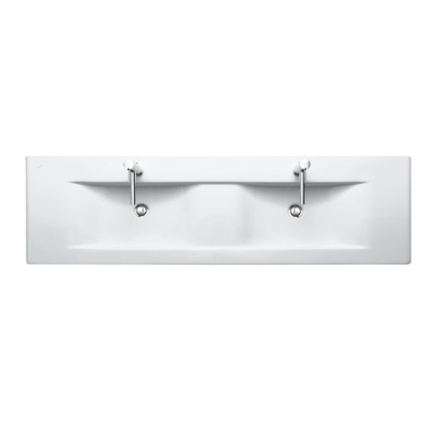 Laufen bonde de vidage avec capuchon de recouvrement en céramique always open blanc 0181761