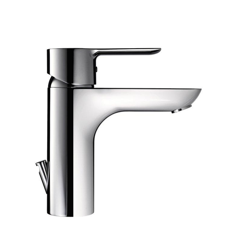 Hansa Hansaliving rosace carrée pour robinets avec commande par le dessus 5,5x5,5cm chrome 0396196