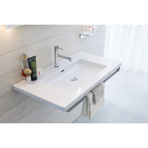 Laufen bonde de vidage avec capuchon de recouvrement en céramique always open blanc 0181761