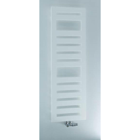 Zehnder Metropolitan Spa Radiateur sèche-serviettes 175x60cm 889watt Acier Blanc brillant SW48250