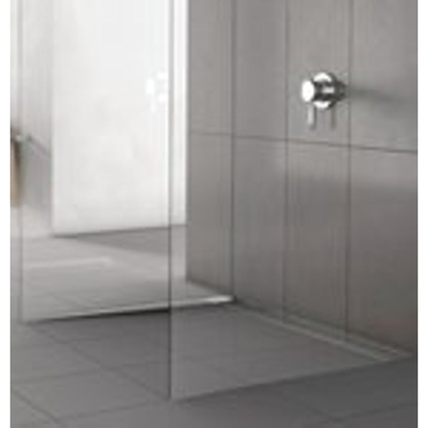 Aco Showerstep droite 99cm pente h 12 5 inox brossé GA17609
