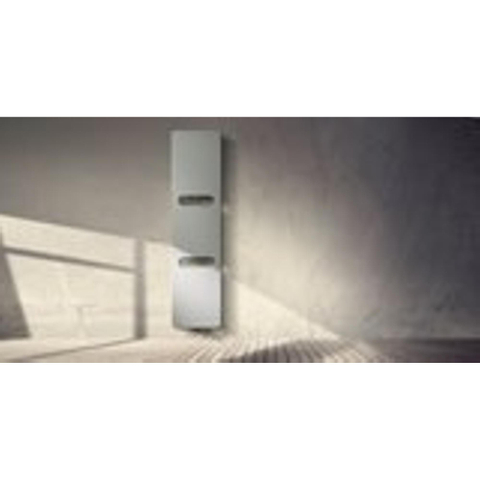 Vasco ONI O NP radiateur design aluminium sans découpe pour serviette 1800x500mm 795W raccordement 0066 blanc structuré SW87400